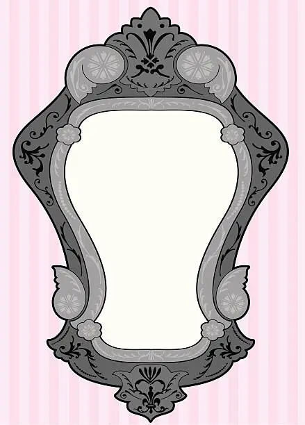 Vector illustration of Mirror Frame