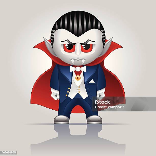 Icona Di Dracula - Immagini vettoriali stock e altre immagini di Vampiro - Vampiro, Mantello, Conte Dracula