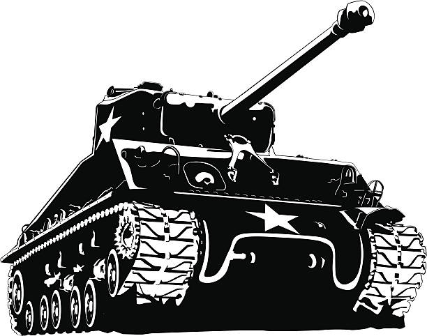 アーミーのタンク - allied forces illustrations点のイラスト素材／クリップアート素材／マンガ素材／アイコン素材