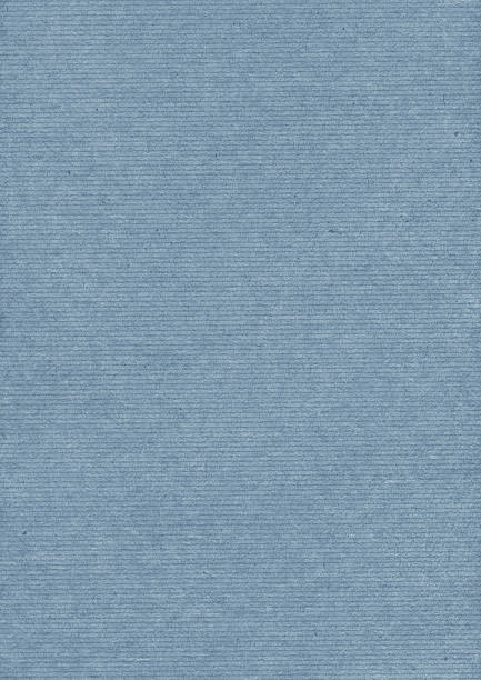 alta resolución de reciclado polvo azul rayado grunge textura de papel kraft - impurities fotografías e imágenes de stock