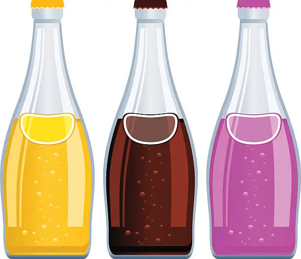 Vector illustration of Soda bottle