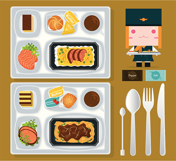kuvapankkikuvitukset aiheesta lentoyhtiön ruoka - tray
