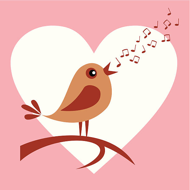 illustrations, cliparts, dessins animés et icônes de oiseaux in love - birdsong