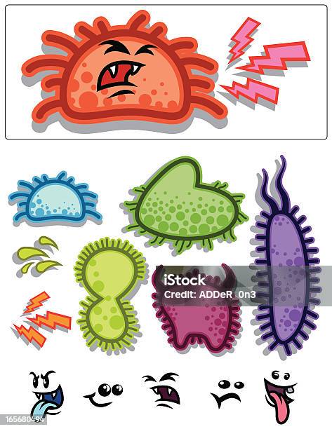 Zarazkizrobić To Samodzielnie Pobrania - Stockowe grafiki wektorowe i więcej obrazów Bakteria - Bakteria, Ikona, Wirus grypy