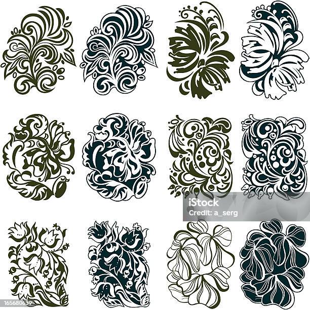 Icons Stock Illustration - Download Image Now - Ornate, Vector, Art