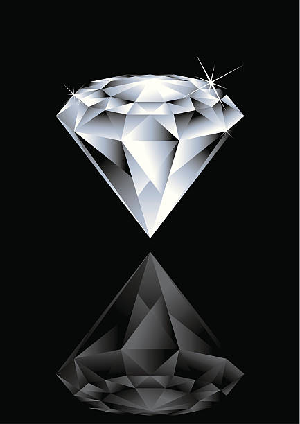 diamond - jewelry color image gift gem stock illustrations