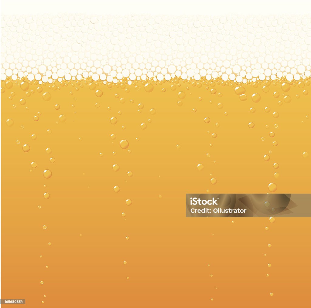 Beer burbujas - arte vectorial de Cerveza libre de derechos