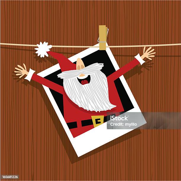 Santa Natale - Immagini vettoriali stock e altre immagini di Babbo Natale - Babbo Natale, Fotografia - Prodotto d'arte e artigianato, Natale