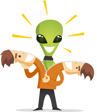Free download of green alien mask vector graphics and illustrations