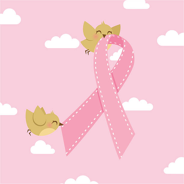 illustrazioni stock, clip art, cartoni animati e icone di tendenza di ♥ nastro rosa - backgrounds pink femininity ribbon