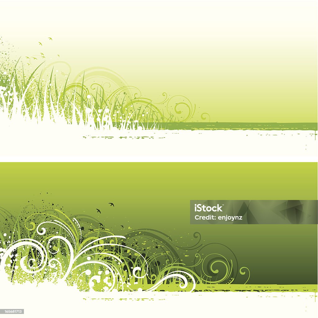 緑の背景のストリップ - イラストレーションのロイヤリティフリーベクトルアート