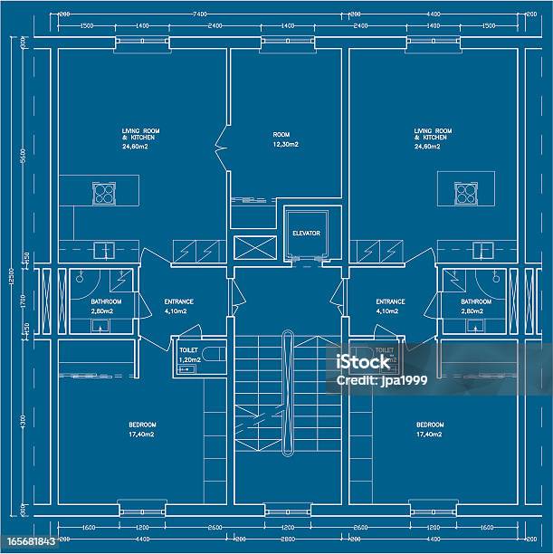 図面の建築の建物 - 設計図のベクターアート素材や画像を多数ご用意 - 設計図, 建設, 内階段