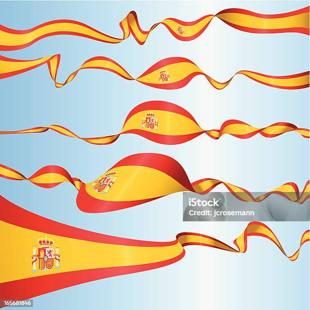 Spagnolo Banner - Immagini vettoriali stock e altre immagini di Bandiera - Bandiera, Spagna, Bandiera della Spagna