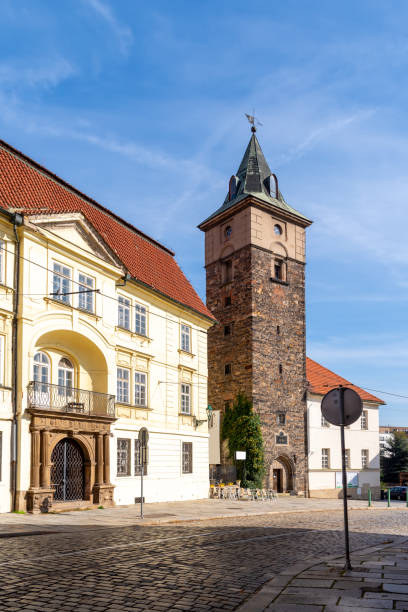 istock The Black Tower (old water tower) in Pilsen, Czech Republic 1656819463