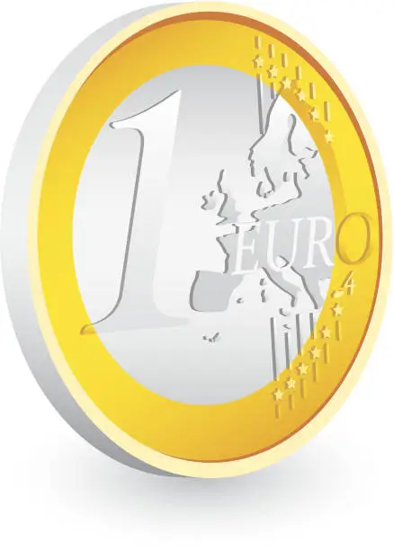 Vector illustration of euro