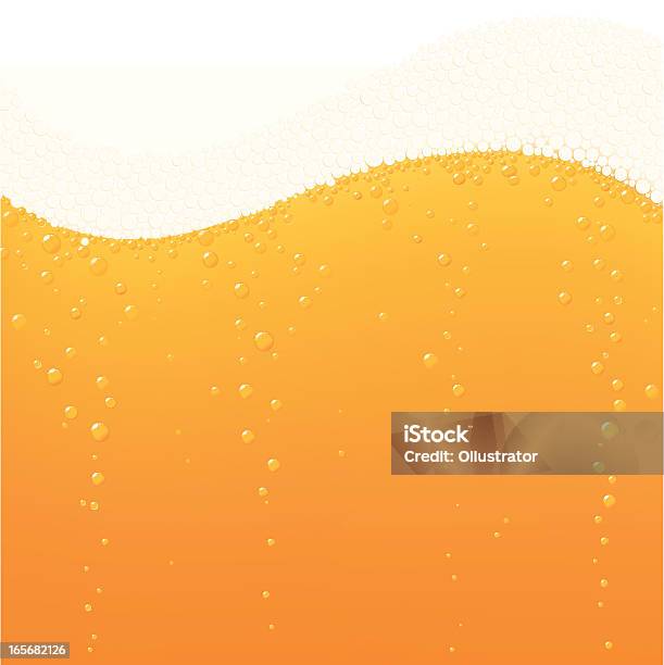 Beer Bubbles Wave Stock Illustration - Download Image Now - Beer - Alcohol, Bubble, Wave Pattern