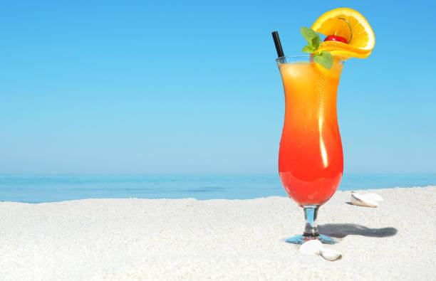 istock Sex on the Beach Cocktail on Beach Background 1656822689