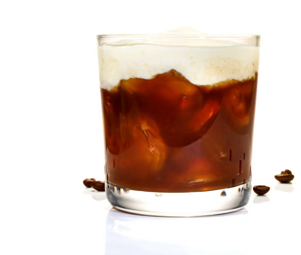 istock White Russian Cocktail on white Background - Isolated 1656824907