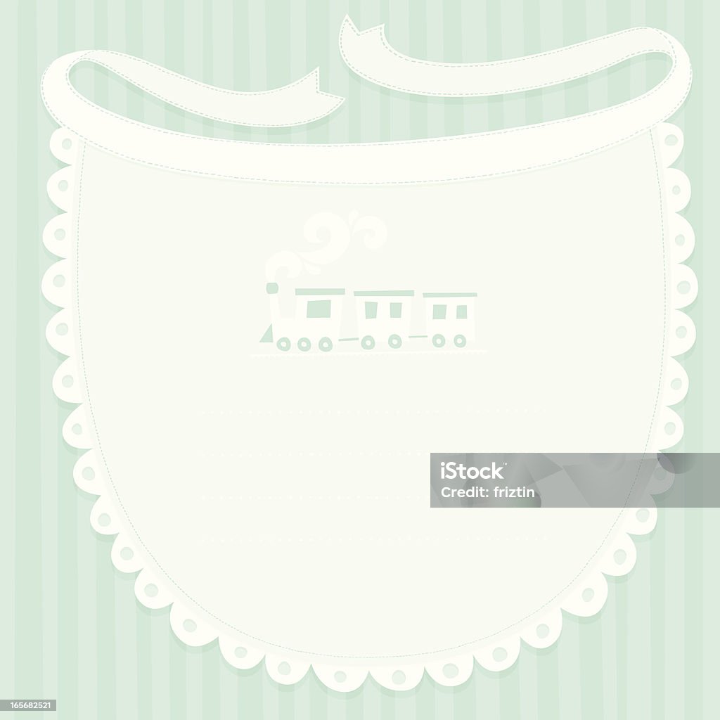 Baby bib - for a boy It's a boy! Baby bib to be used as a banner/background. Backgrounds stock vector