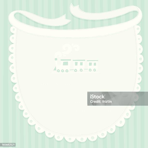 Baby Bib For A Boy Stock Illustration - Download Image Now - Backgrounds, Baby Bib, Baby - Human Age