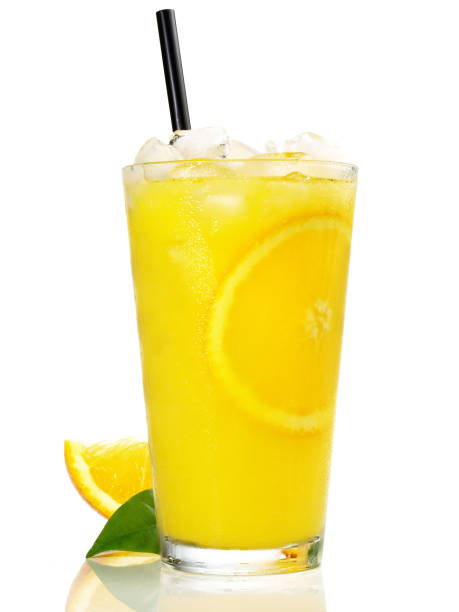 istock Vodka Orange Cocktail on white Background - Isolated 1656825423