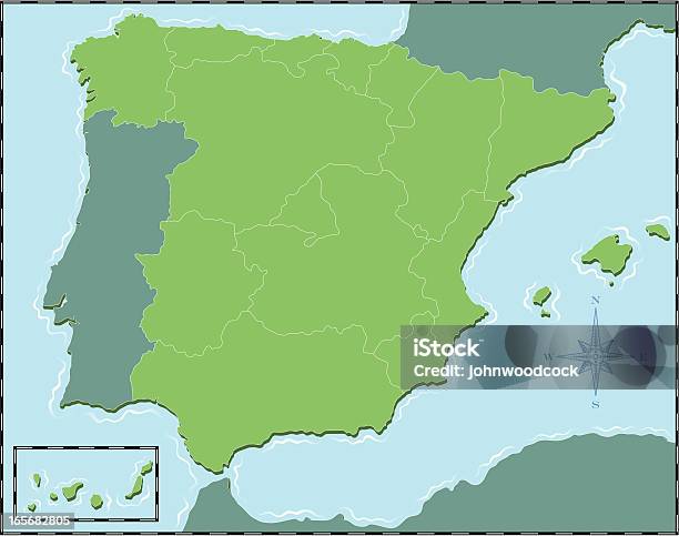 スペインのマップ - カナリア諸島のベクターアート素材や画像を多数ご用意 - カナリア諸島, 地図, アストゥリアス