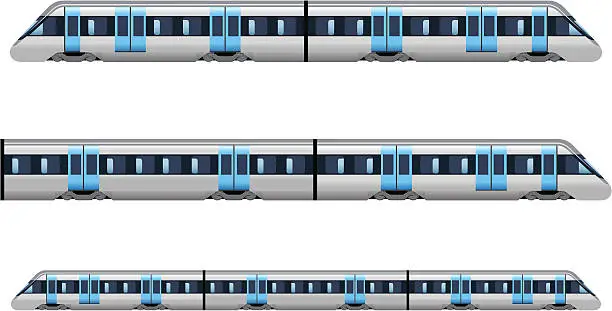 Vector illustration of Train