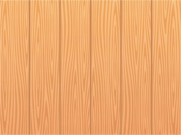 Wood texture background vector art illustration