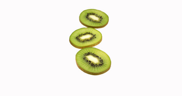 istock Kiwi, actinidia chinensis, Fruit against White Background 1656838302