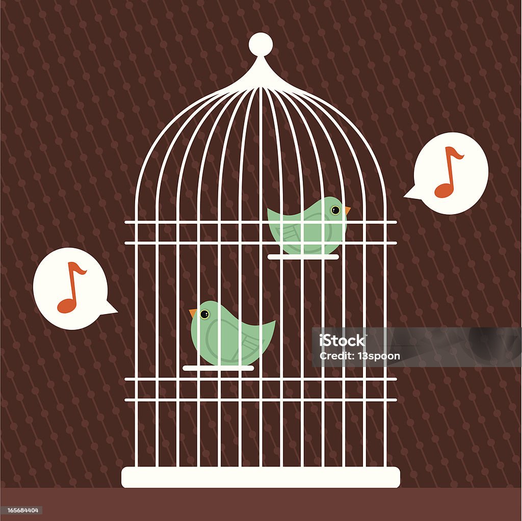 Пение птиц - Векторная графика Без людей роялти-фри