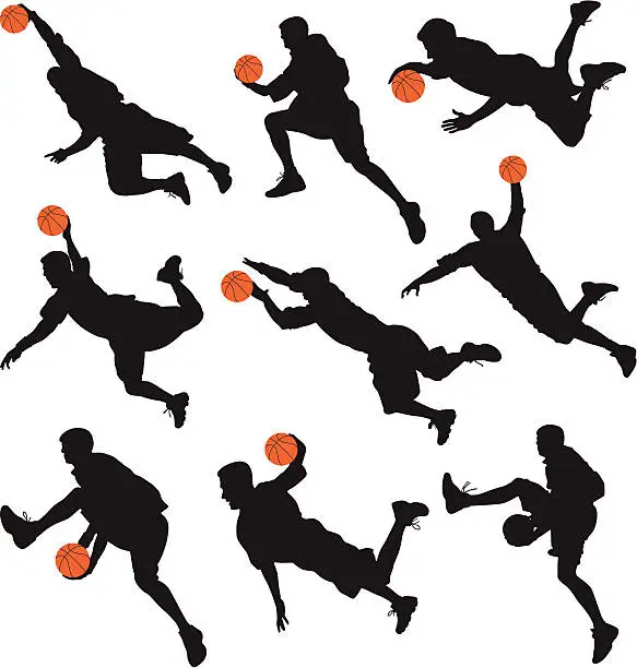 Vector illustration of Basketball