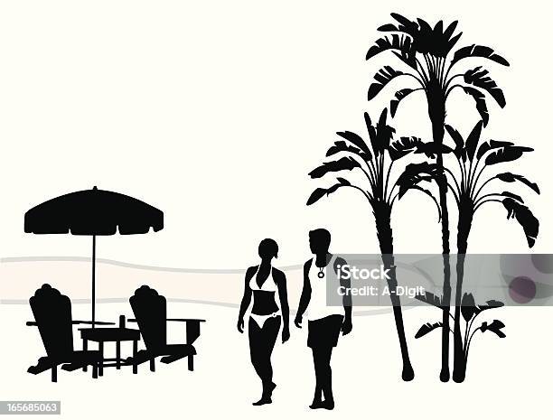 Beachwalkers - カップルのベクターアート素材や画像を多数ご用意 - カップル, ガーデンパラソル, 官能