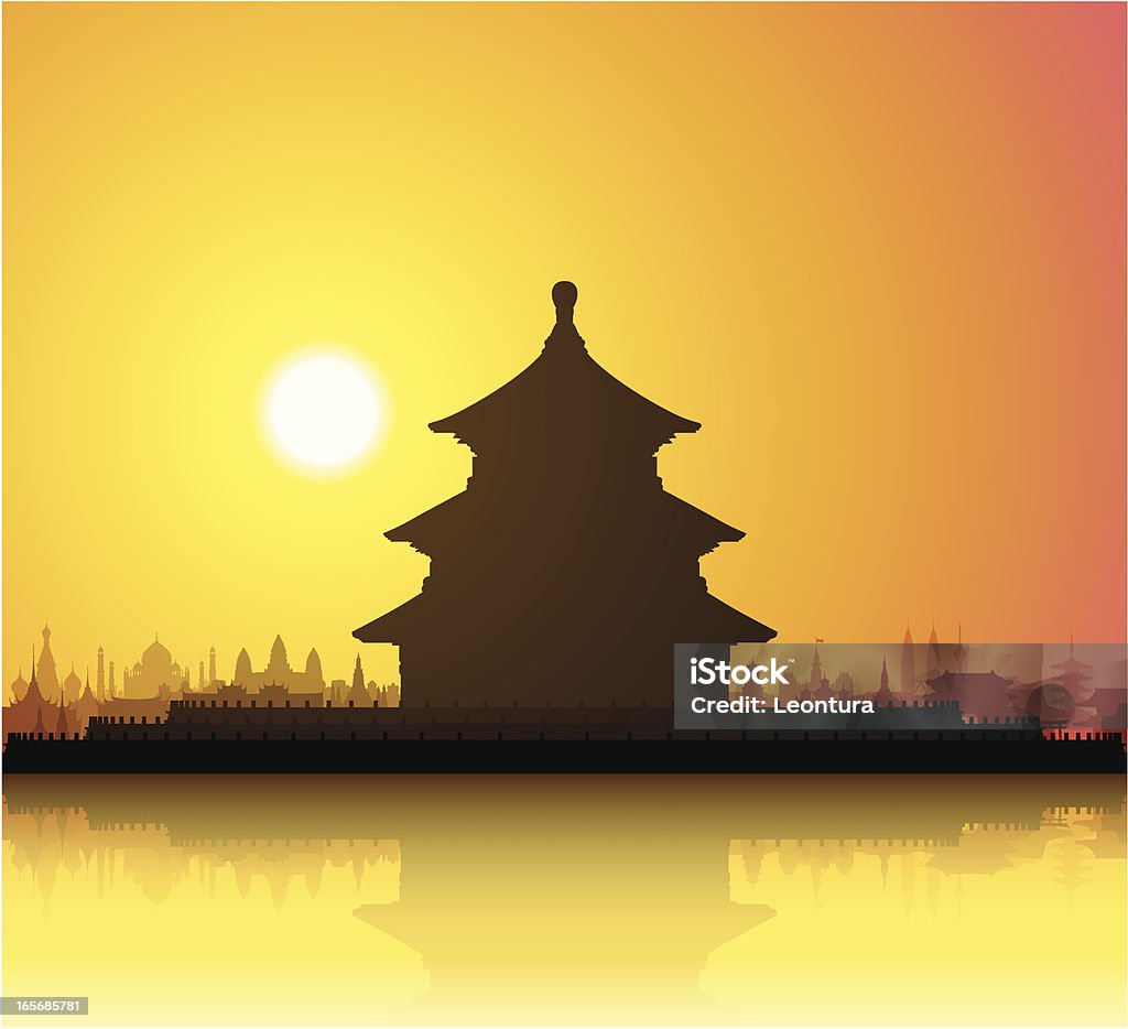 天壇（中国） - ベクター画像のロイヤリティフリーベクトルアート