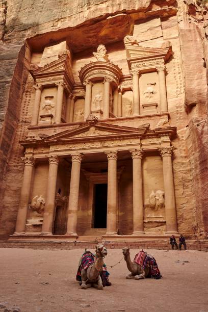 istock Camels Outside The Treasury, Jordan 1656865262