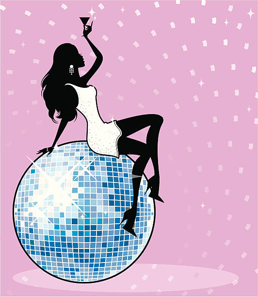 Glitter Disco Diva Stock Illustration - Download Image Now - Diva - Human  Role, Cartoon, Disco Ball - iStock