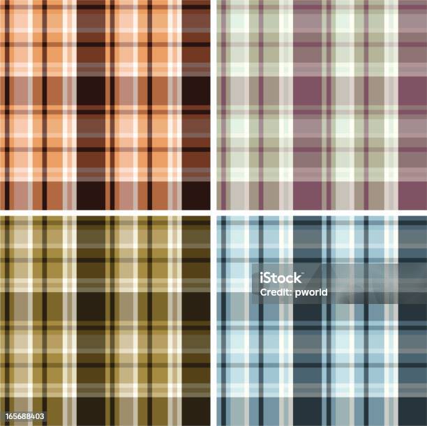 Tartan Plaid Stock Illustration - Download Image Now - Art, Arts Culture and Entertainment, Backgrounds