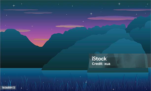 Desliga A Luz Na Escuridão - Arte vetorial de stock e mais imagens de Admirar a Vista - Admirar a Vista, Ao Ar Livre, Arranjar