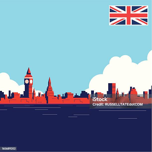 Uk Wahrzeichen Thames Stock Vektor Art und mehr Bilder von London - England - London - England, Vereinigtes Königreich, Stadtsilhouette