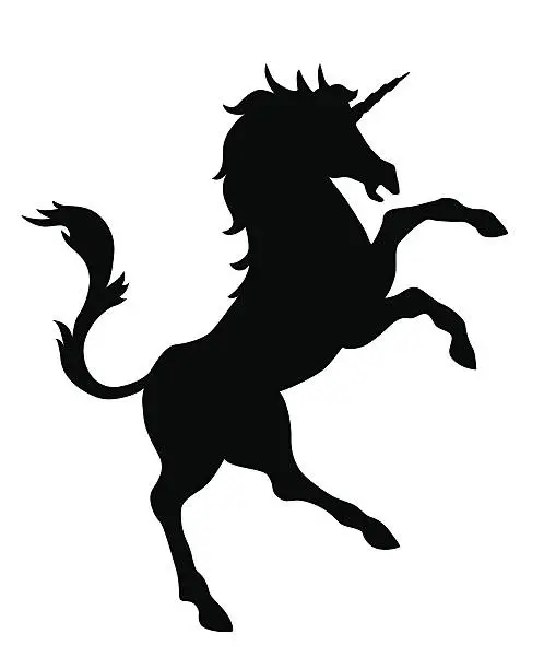 Vector illustration of unicorn