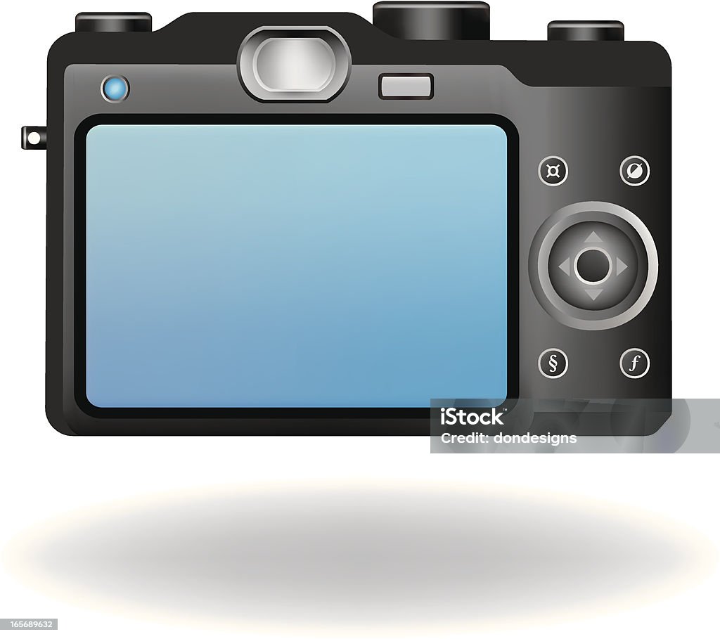 Camera Back Digital Camera Back Stock Illustration - Download Image Now - Camera ...