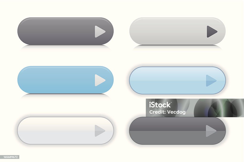 Web 2.0 пуговицы - Векторная графика Без людей роялти-фри