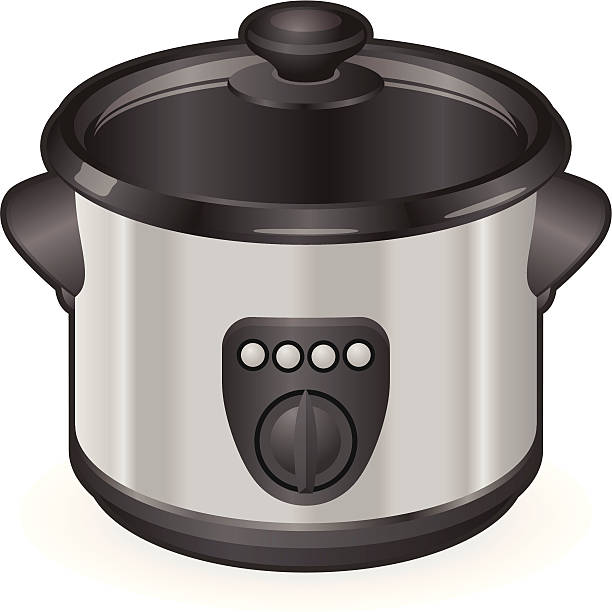 Rice Cooker vector art illustration