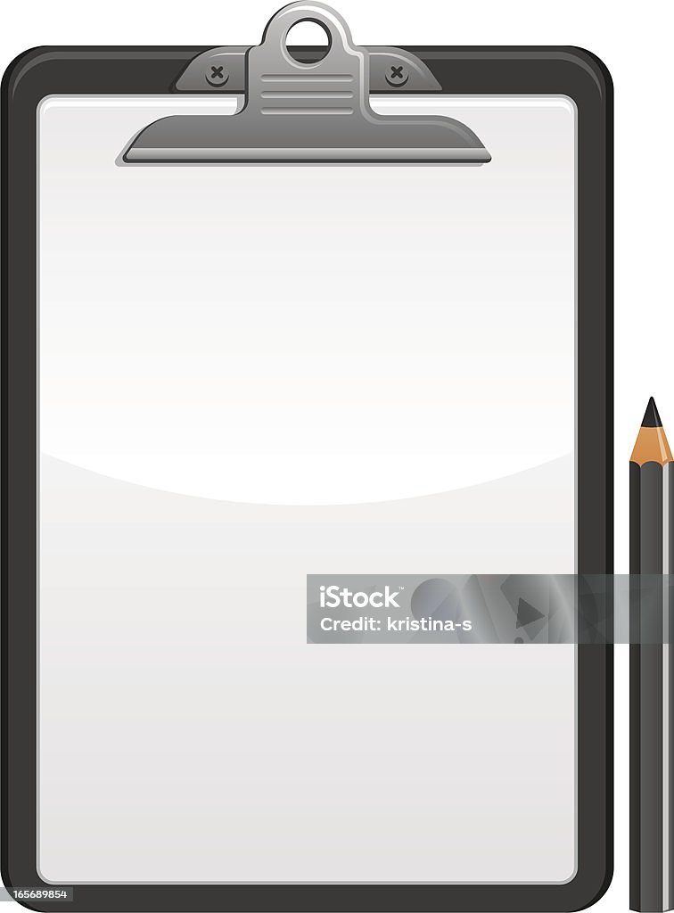 ブランククリップボード - クリップボードのロイヤリティフリーベクトルアート