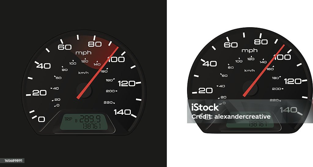速度計 - 4輪バギーレーシングのロイヤリティフリーベクトルアート