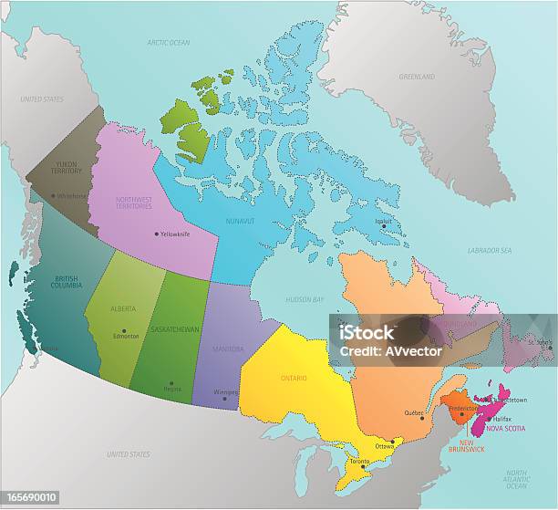 캐나다 북극 지방에 대한 스톡 벡터 아트 및 기타 이미지 - 북극 지방, 0명, 국경