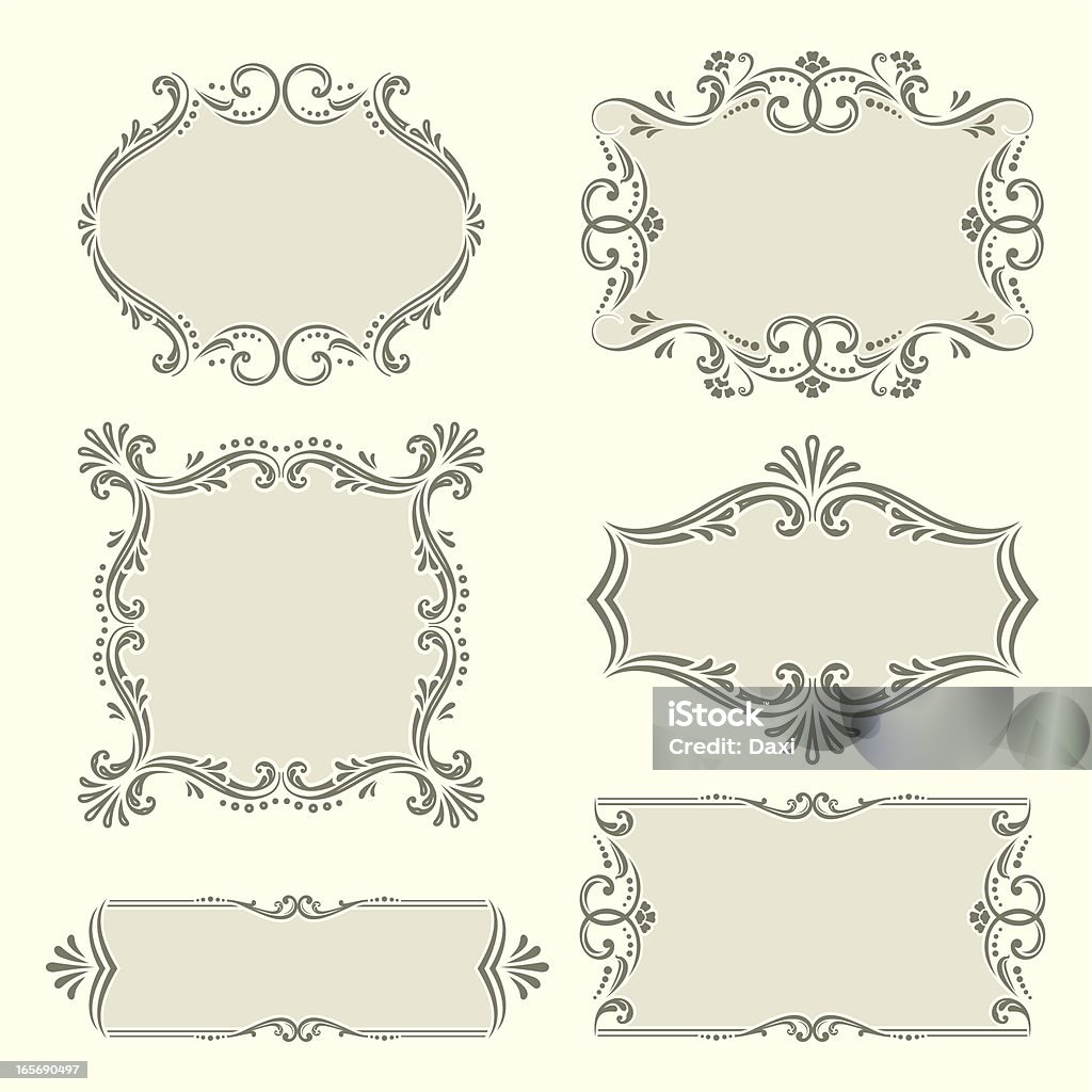 Frame - arte vettoriale royalty-free di Casella di testo