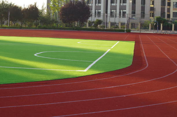 istock Stadium tracks in a clear day 1656913796