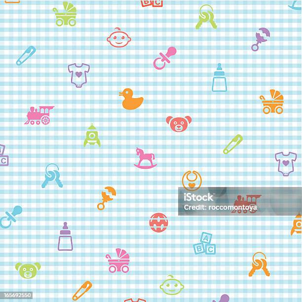 Рисунок Младенцев Синий — стоковая векторная графика и другие изображения на тему Младенец - Младенец, Фоновые изображения, Новая жизнь