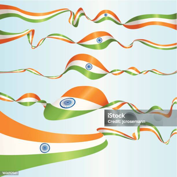 Ilustración de Banderas Indígenas y más Vectores Libres de Derechos de Bandera india - Bandera india, Bandera, Bandera nacional