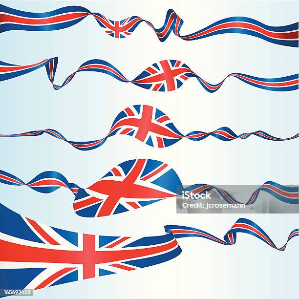 Britische Banner Stock Vektor Art und mehr Bilder von Britische Flagge - Britische Flagge, Vektor, Blau